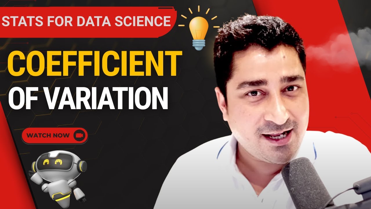 Coefficient of Variation | Stats For Data Science | Euron