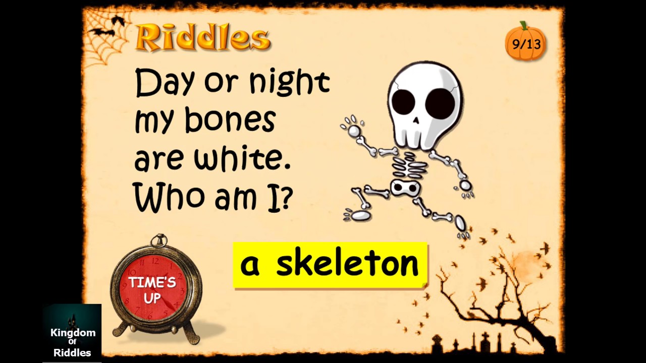 Who Am I - Funny Halloween Riddles With Answer To Share With Kids