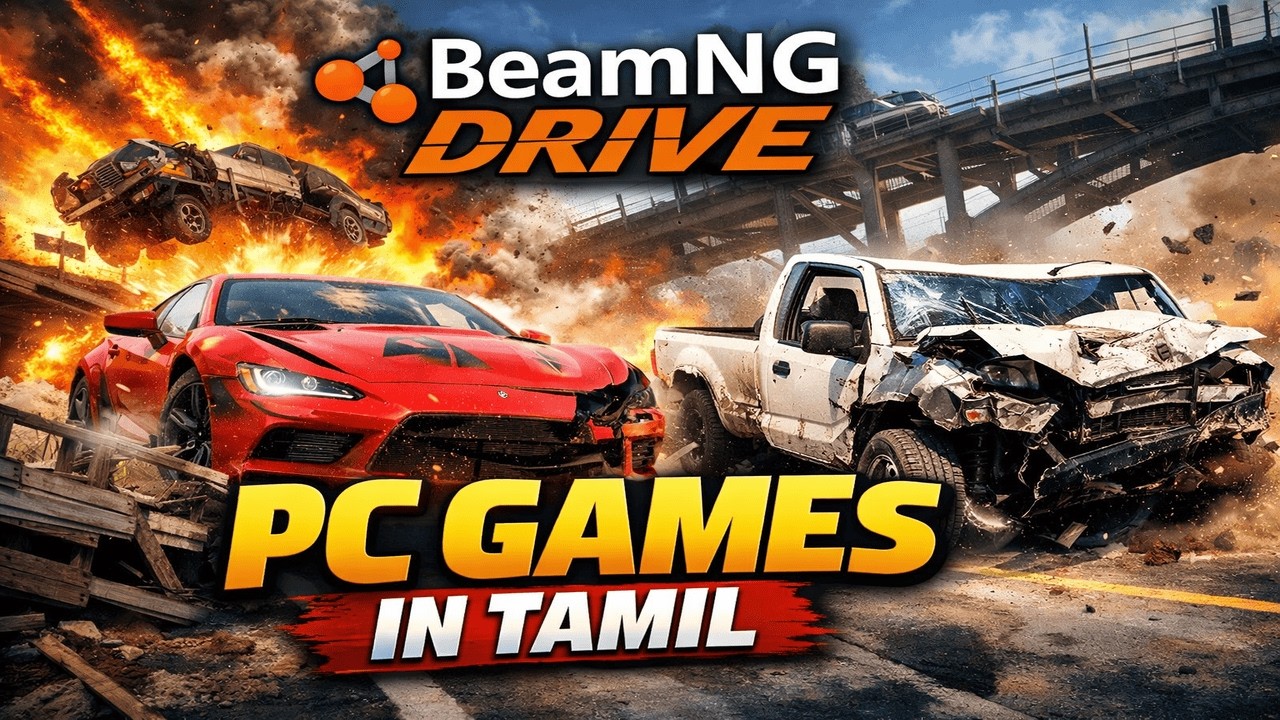 🔴 BeamNG DRIVE – PC GAMES IN TAMIL || #PC GAME || #shortsforyou  #shortsfeed #beamngdrive