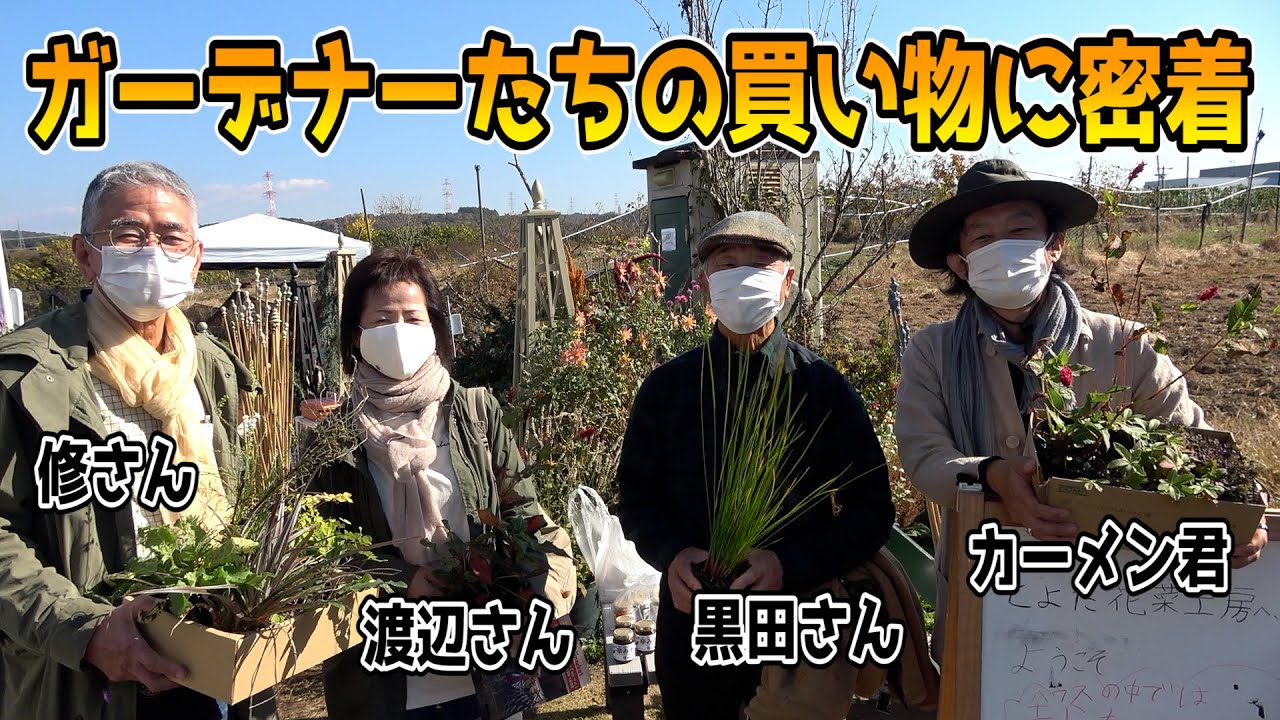 【裏側公開】一流ガーデナーはどのように植物を選ぶのか！？【カーメン君】【園芸】【ガーデニング】【初心者】【個人庭】【黒田邸】【鈴木修邸】【渡辺邸】