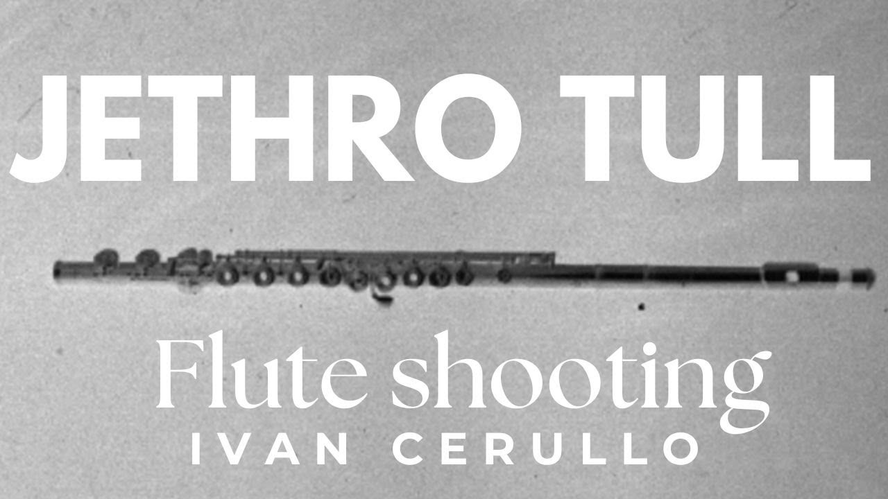 JETHRO TULL, Ian Anderson flute by photographer Ivan Cerullo
