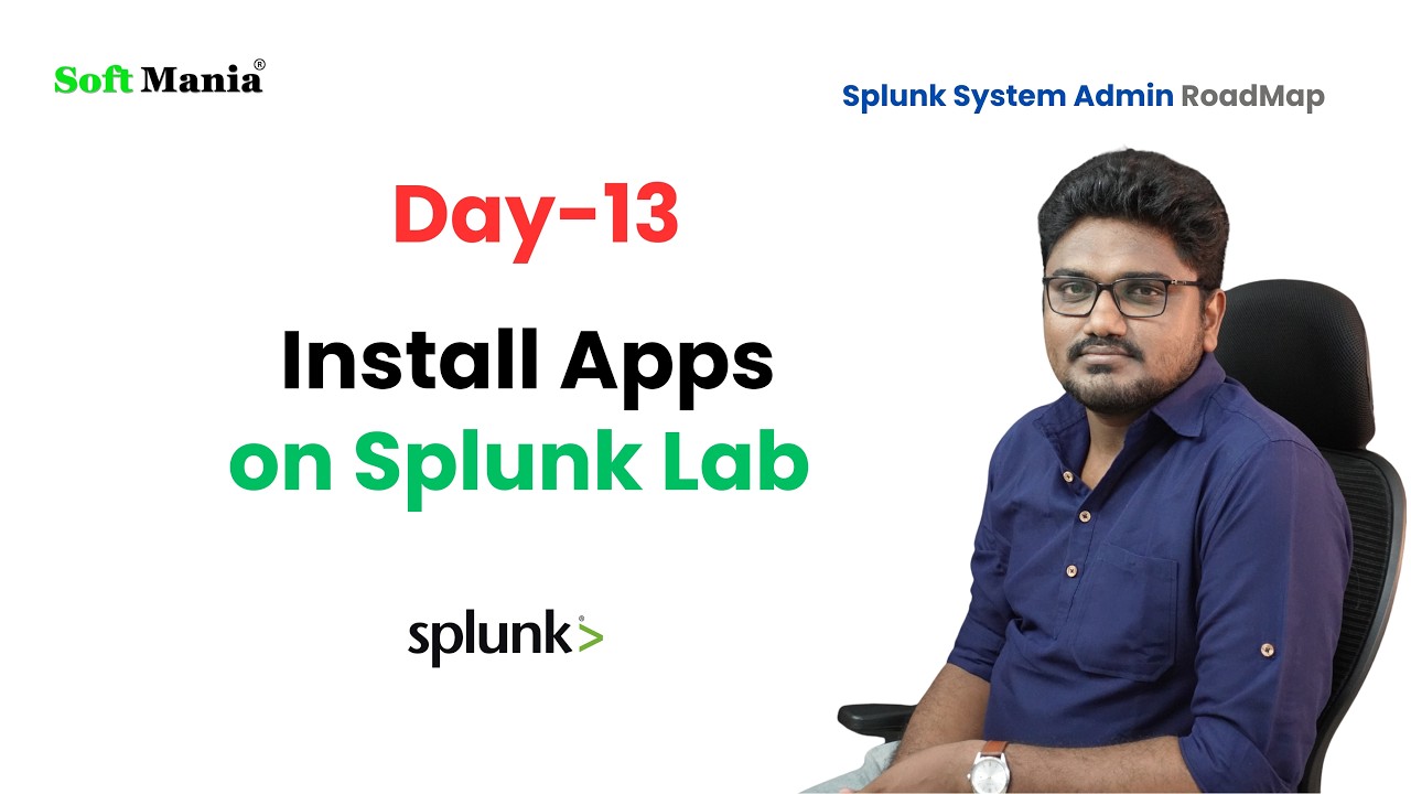 План работы администратора Splunk — День 13 — Установка приложений в лаборатории Splunk