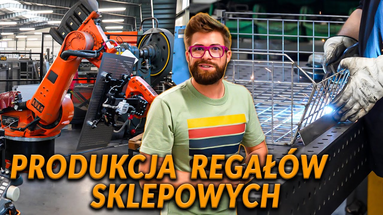 PRACA PRZY PRODUKCJI REGAŁÓW SKLEPOWYCH. Jak wygląda proces produkcyjny? | DO ROBOTY