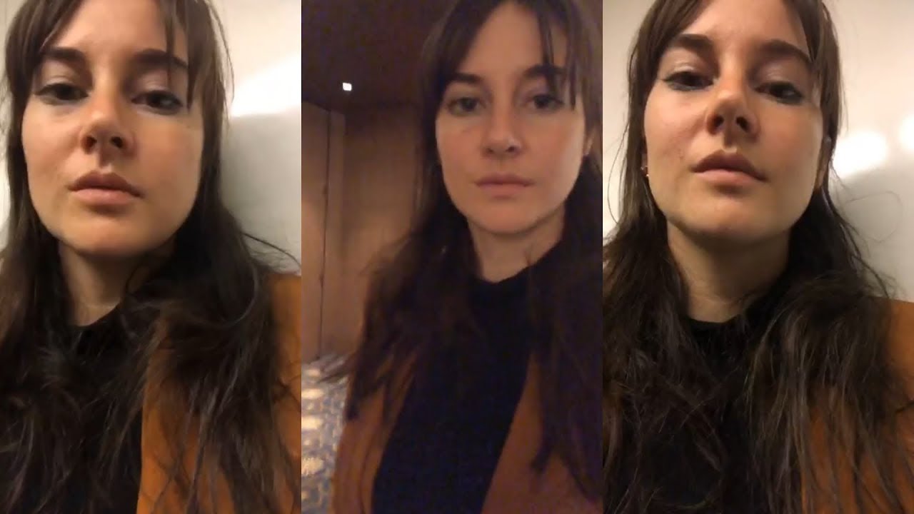 Shailene Woodley | Instagram Live Stream | 13 January 2019