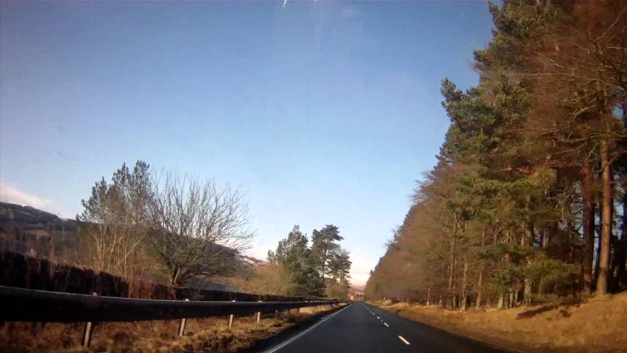 A696 and A68 Route to Jedburgh