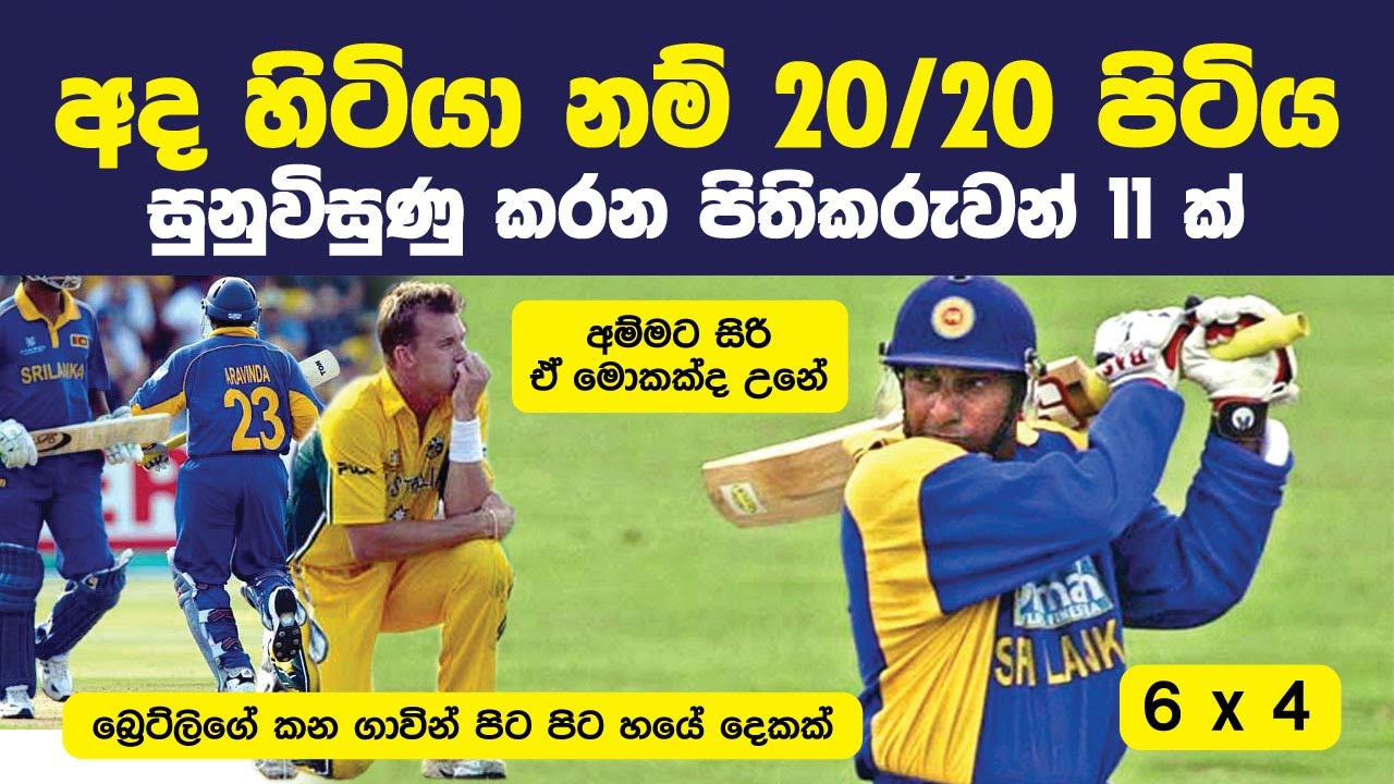 අද සෙල්ලම් කරා නම් විස්සයි විස්ස පිටිය සුණුවිසුණු කරන පිතිකරුවන් | Greatest T20 Batsmen of All Time