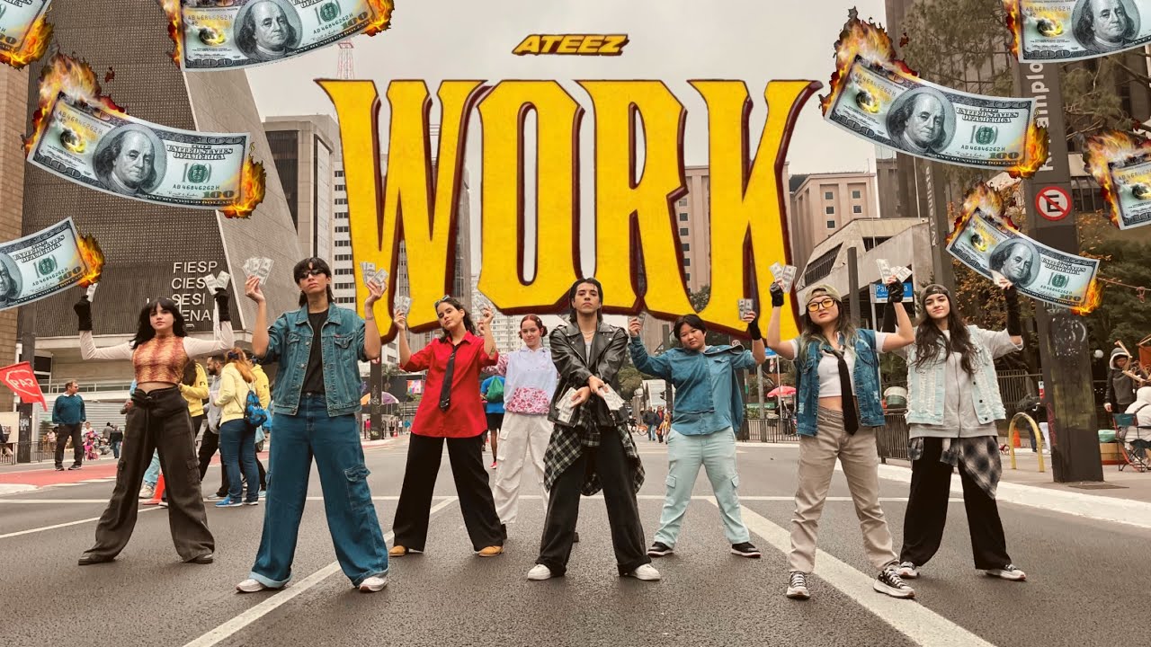 [KPOP IN PUBLIC | ONE TAKE] ATEEZ (에이티즈)- WORK || Dance Cover by Morning Flare in Brazil