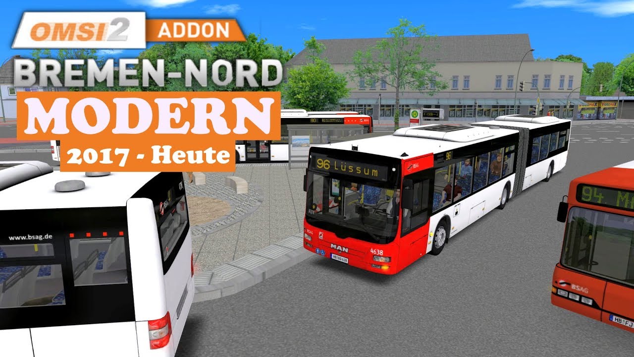 OMSI 2 Bremen Nord MODERN (Update) & Wieder da :) ☆ Let's Play OMSI 2 | #799