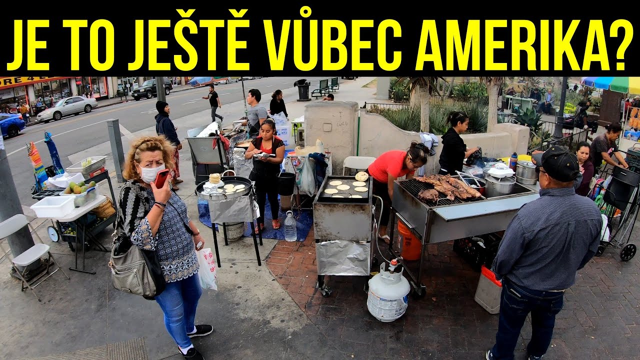 Nemáš v Americe práci? Prodávej zboží na chodníku!