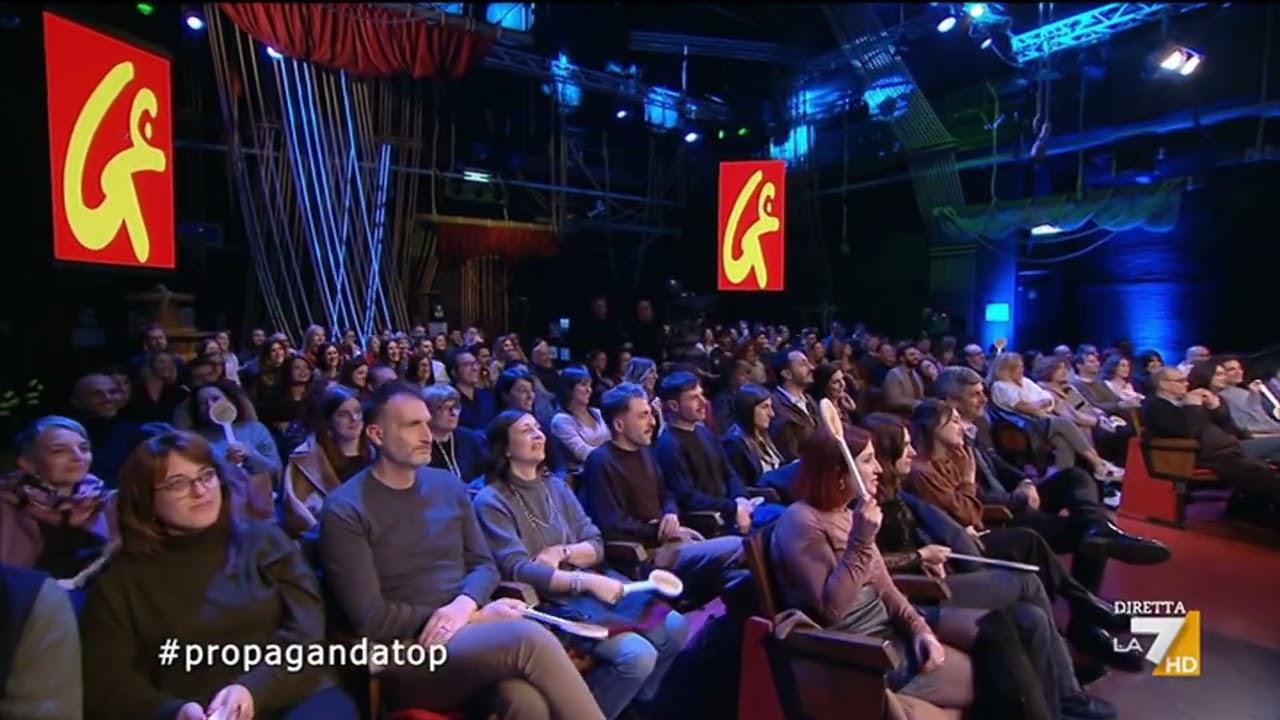 La mia foto è finita su LA7 a Propaganda Live il 6/12/2025 by BIRCIDE (Il Paninaro)