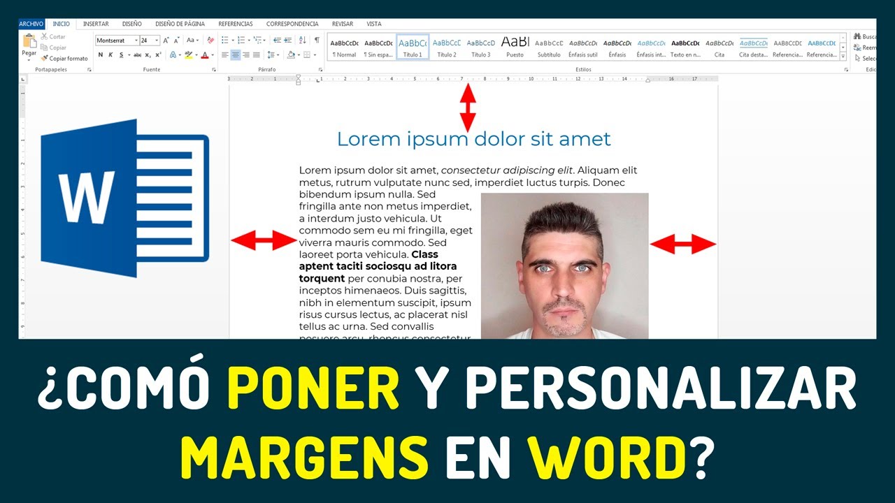 Cómo poner MARGENES en WORD 🔝🔛 Configurar y Cambiar los Margenes en Word 2013 y 2019