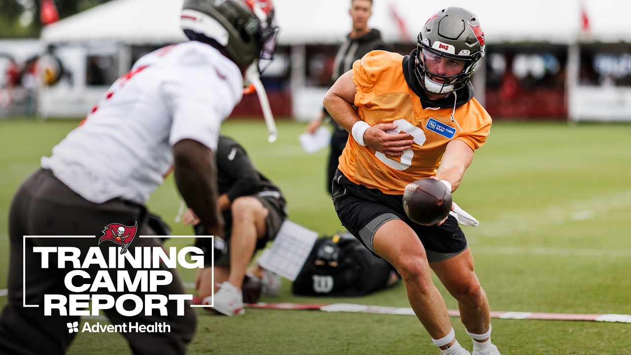Baker Mayfield: Focused on Football | Training Camp Report | Tampa Bay Buccaneers
