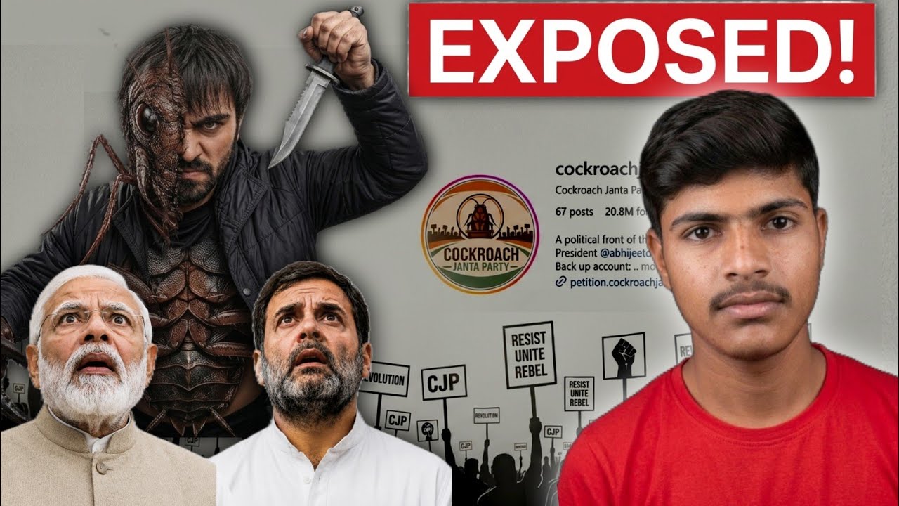 CJP EXPOSED ! | Cockroach Janta Party Dark Truth | PrinceFY
