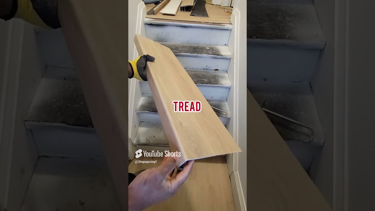How to install stair tread and risers
