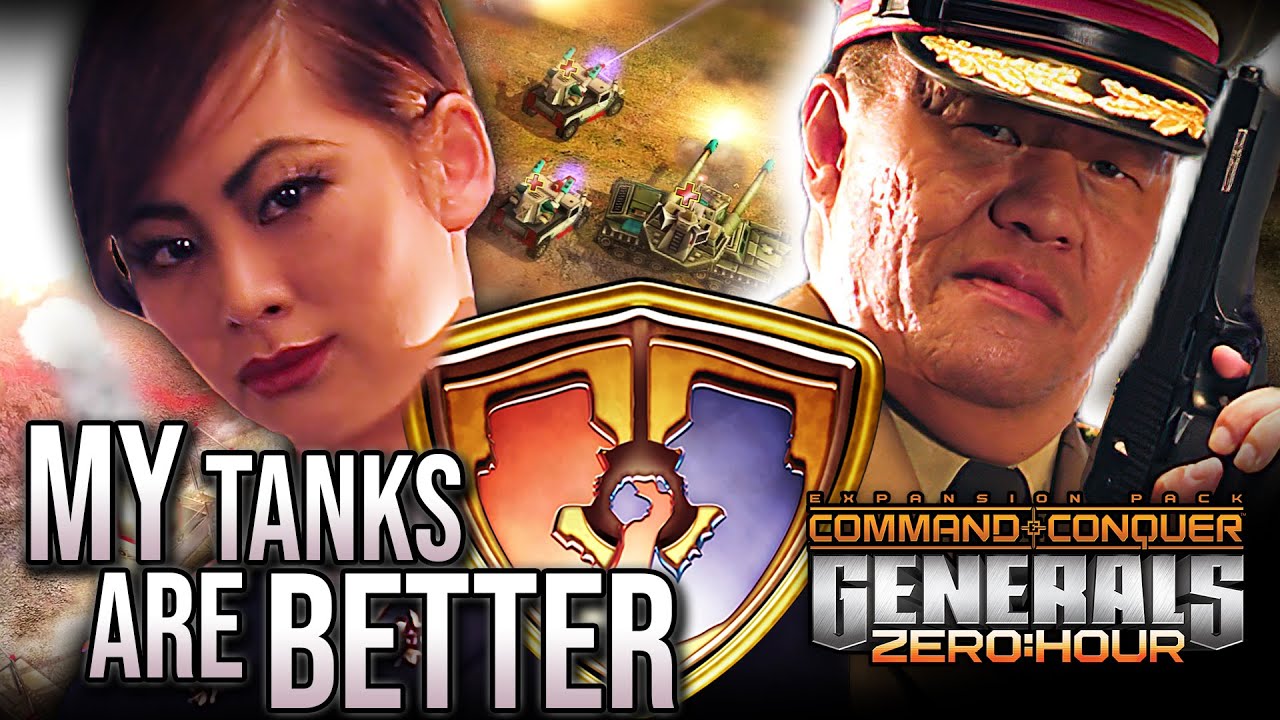 Boss General vs Tank General - Hard Difficulty with Commentary | C&C Generals Zero Hour