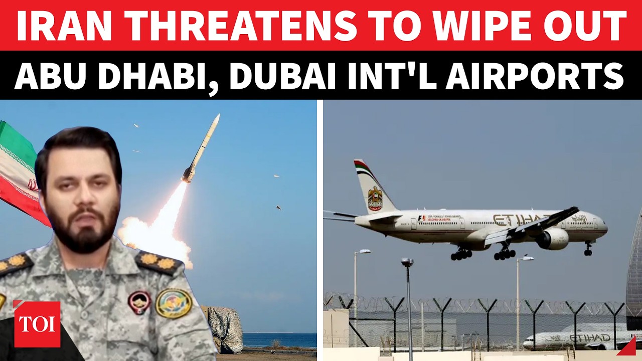 'EVACUATE DUBAI, ABU DHABI...': Iran's Chilling Warning; IRGC Planning Deadly AIRPORT ATTACKS?