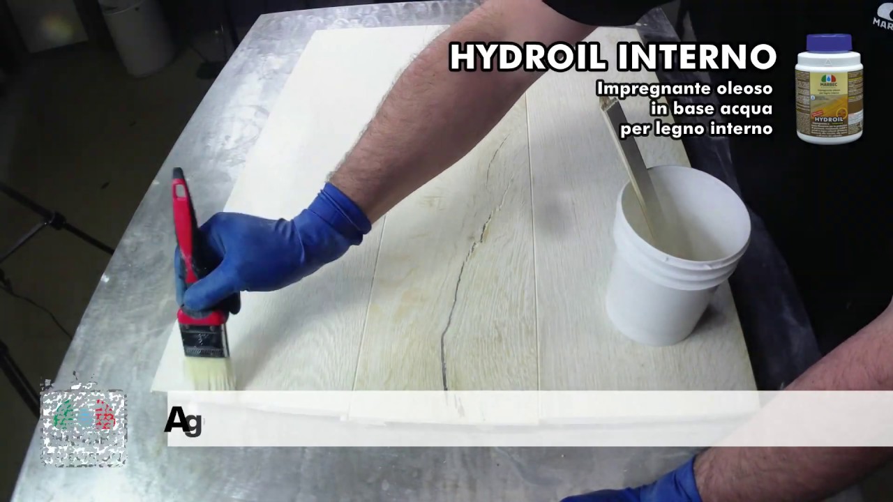 @marbecitalia |  Trattamento impregnante in base acqua con effetto bianco per legno interno