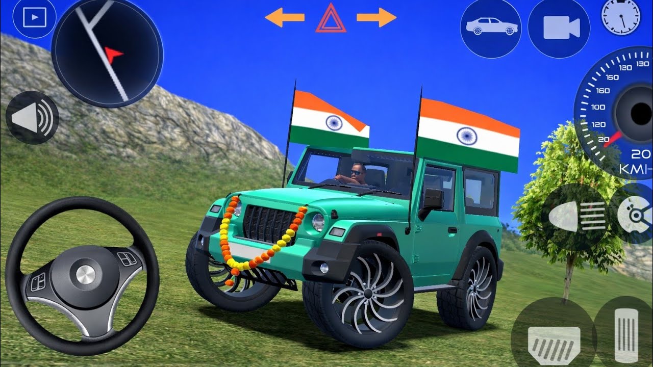 😈Modified Mahindra Thar Gameplay | Indian Cars (Gadi Wala Game) | Android 2026