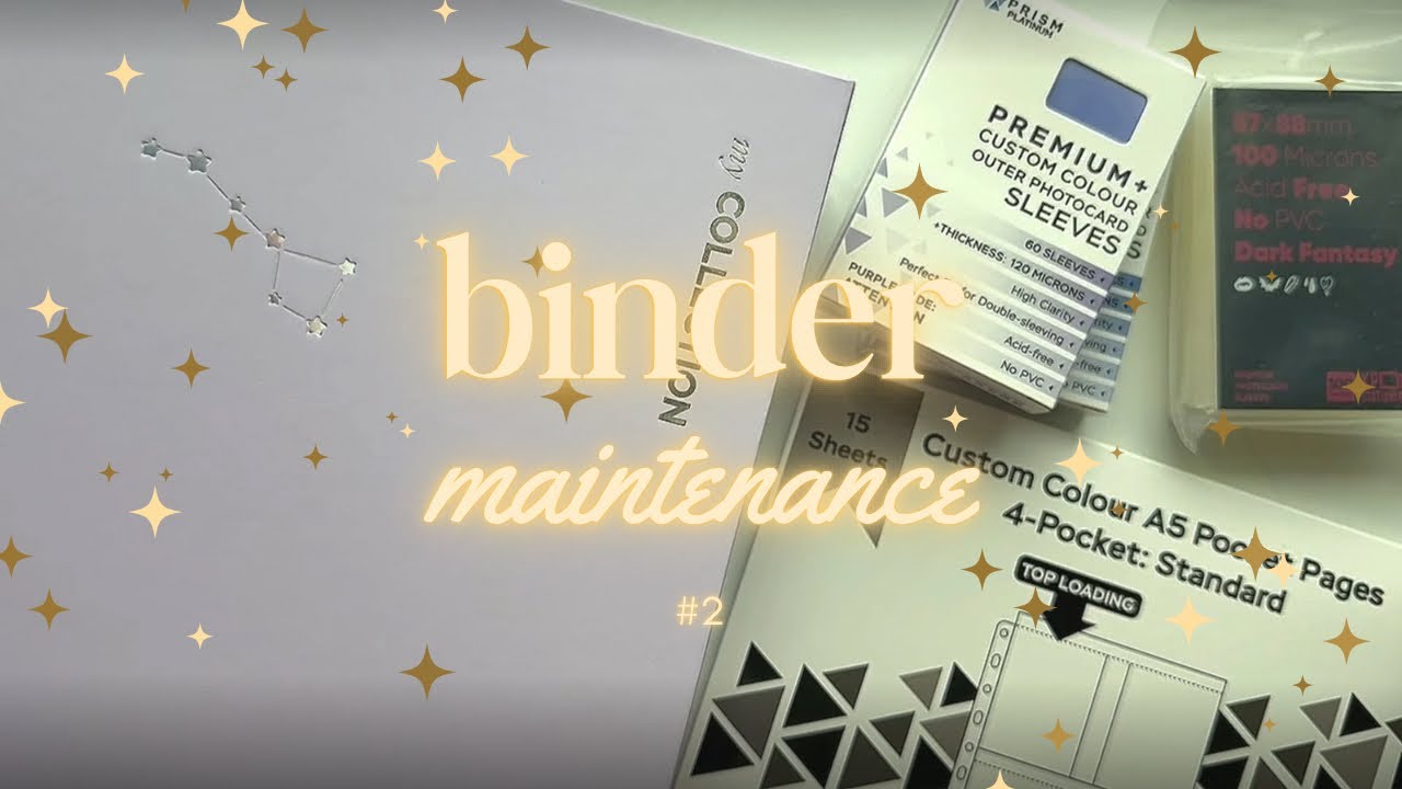 Binder Maintenance #2: Setting Up My Purple Kiss Unit Card Binder!