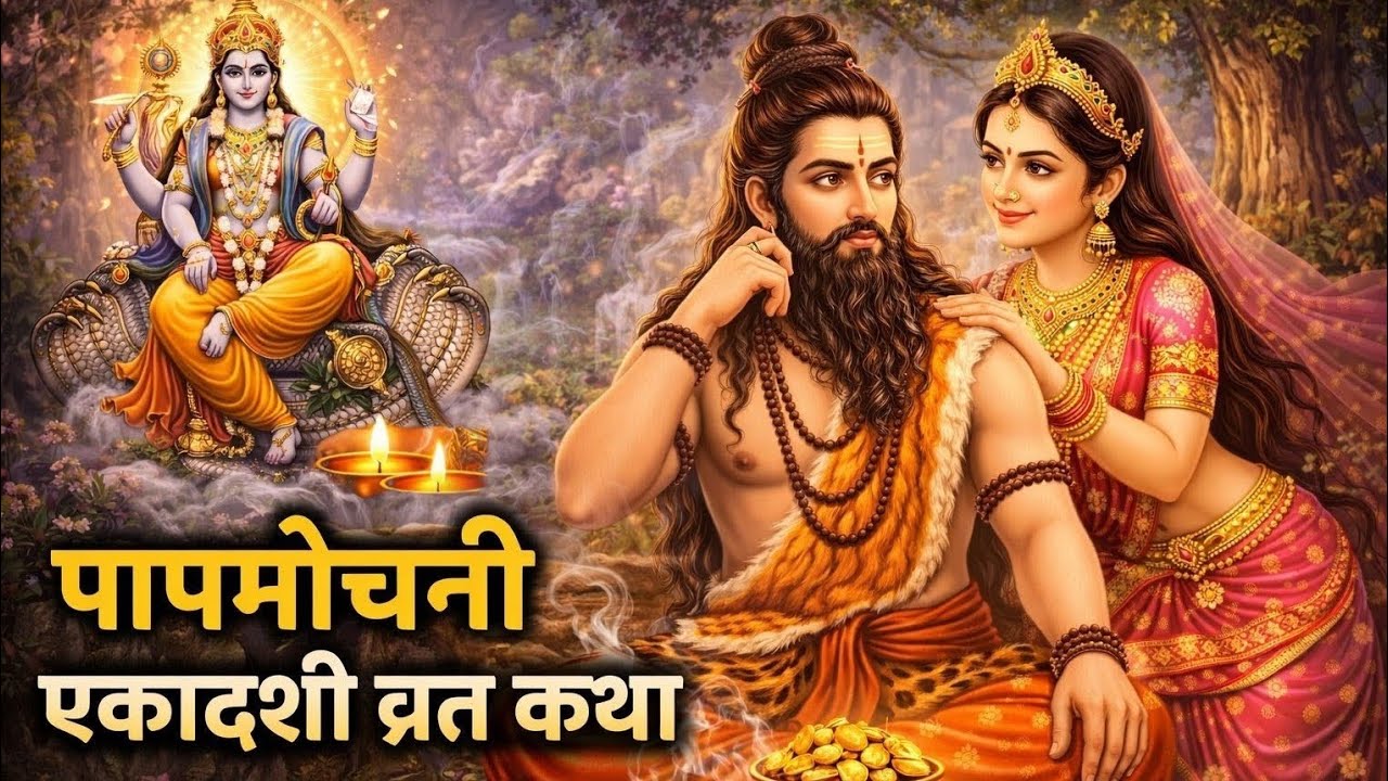 पापमोचनी एकादशी व्रत कथा/Ekadashi Vrat Katha/ एकादशी व्रत कथा 