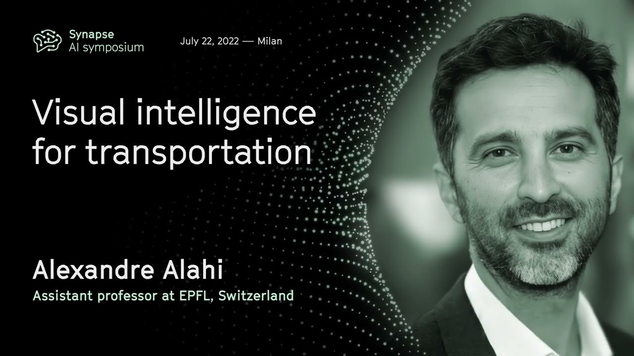 Alexandre Alahi | Visual intelligence for transportation