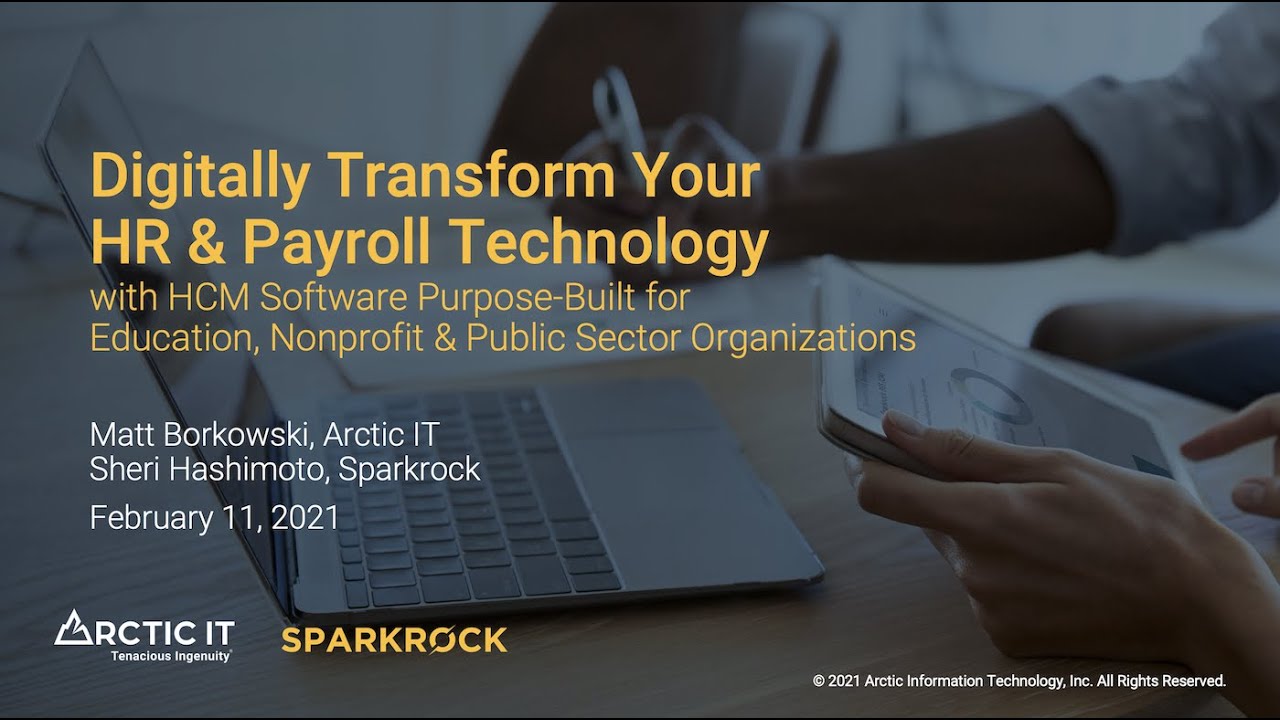 Digitally Transform Your HR and Payroll Technology
