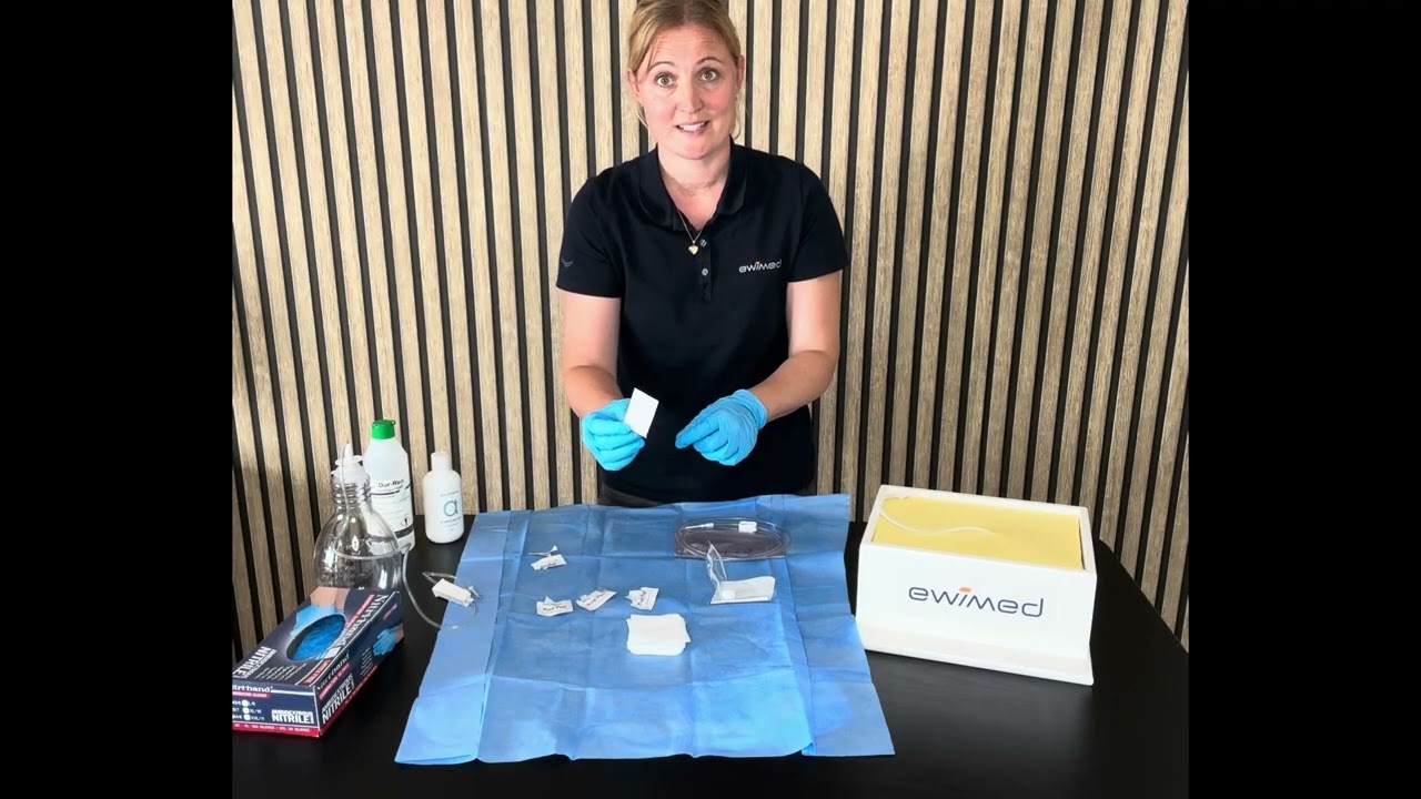 Instruktionsvideo | PleurX™ drænagesæt