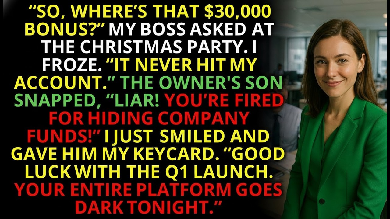 Fired for Asking About Bonus, I Crashed Their $70M Investor Demo   Corporate Revenge