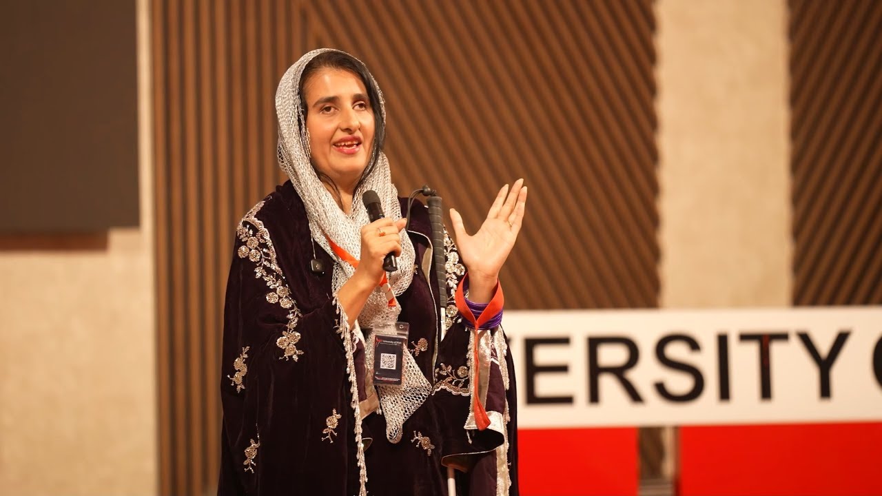 Experiencing Without Eyes | Rabail Pirzada | TEDxUniversity of Wah