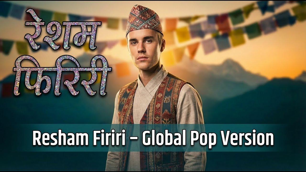 Resham Firiri | Nepali Folk Song – Global Pop Version (Justin Bieber–Style Cover)