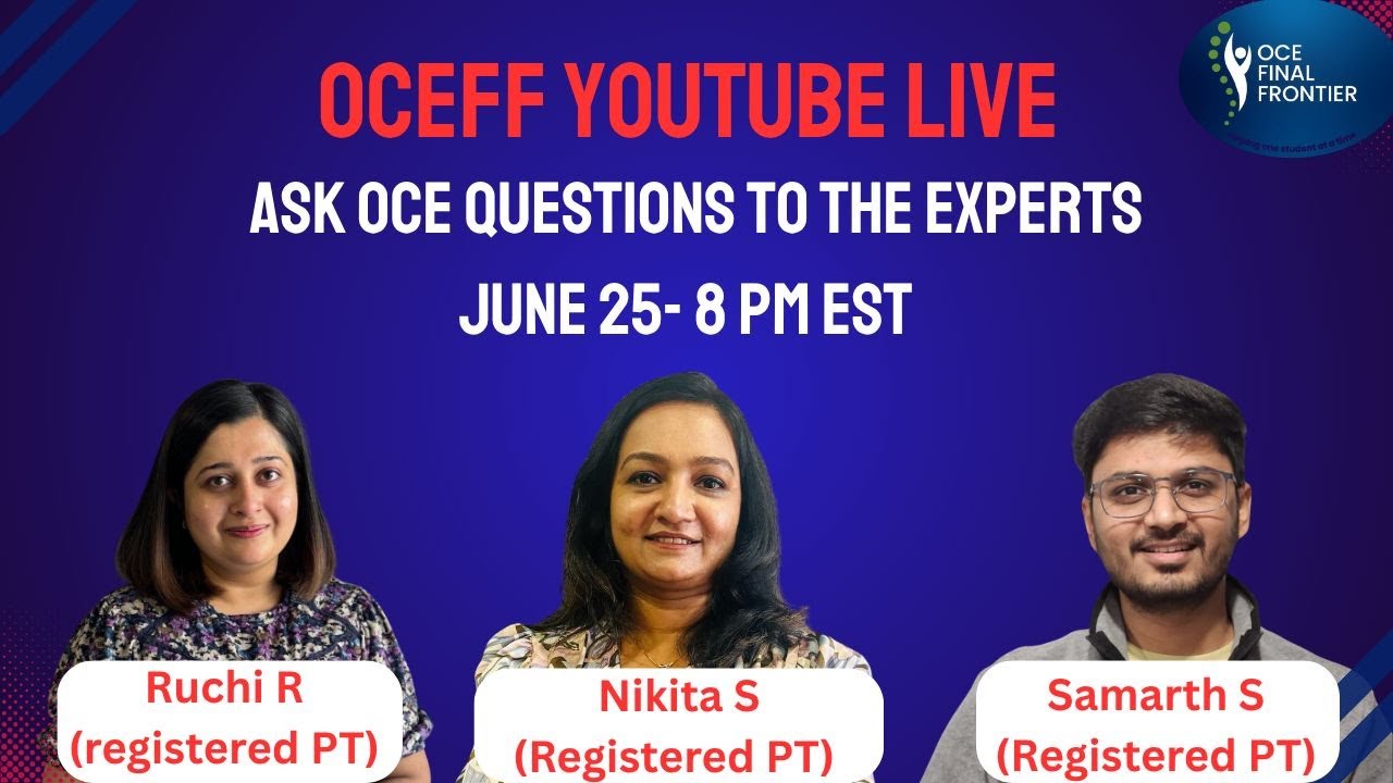 OCE Questions and Answers