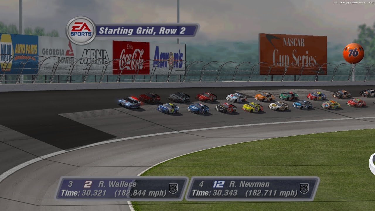 Chasing Down Jimmie Johnson | NASCAR Thunder 2004 | Greg Biffle