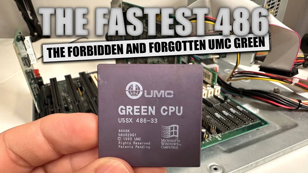 Запрещенный и забытый процессор UMC Green 486