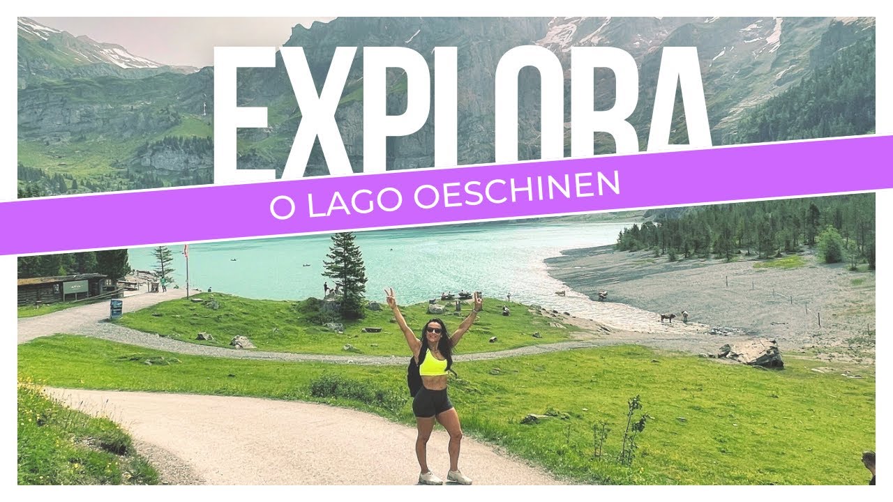 Vem comigo numa AVENTURA no Lago Oeschinen! 🤩🏔️ | Carolina NOW #viagem #suica #oeschinensee #nature