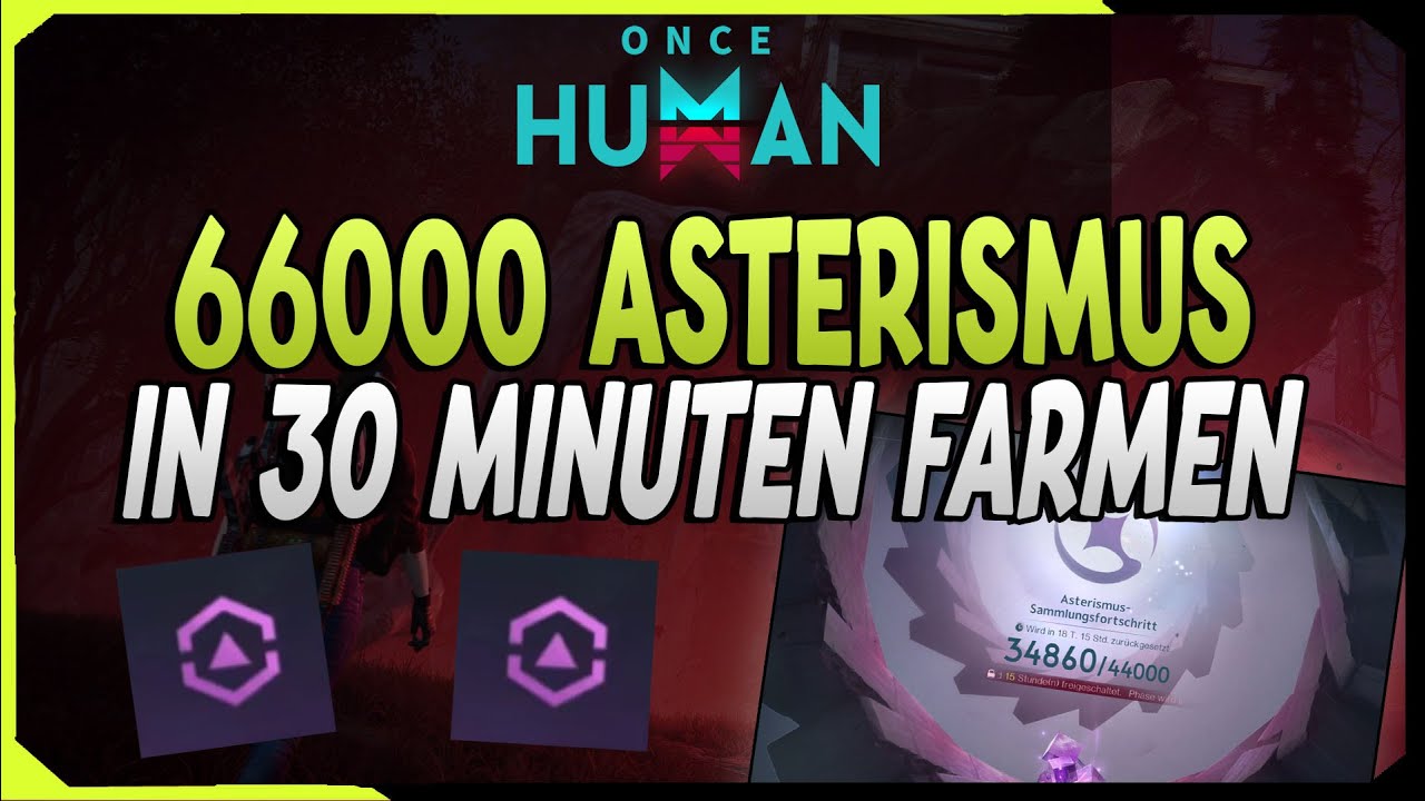66k Asterismus [Sternchrom] in 30min Erhalten !!! Sternchrom f&uuml;r 1 Monat | Once Human