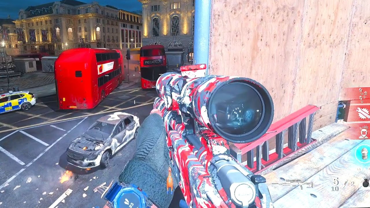 this girl BEGGED for me to stop sniping her..