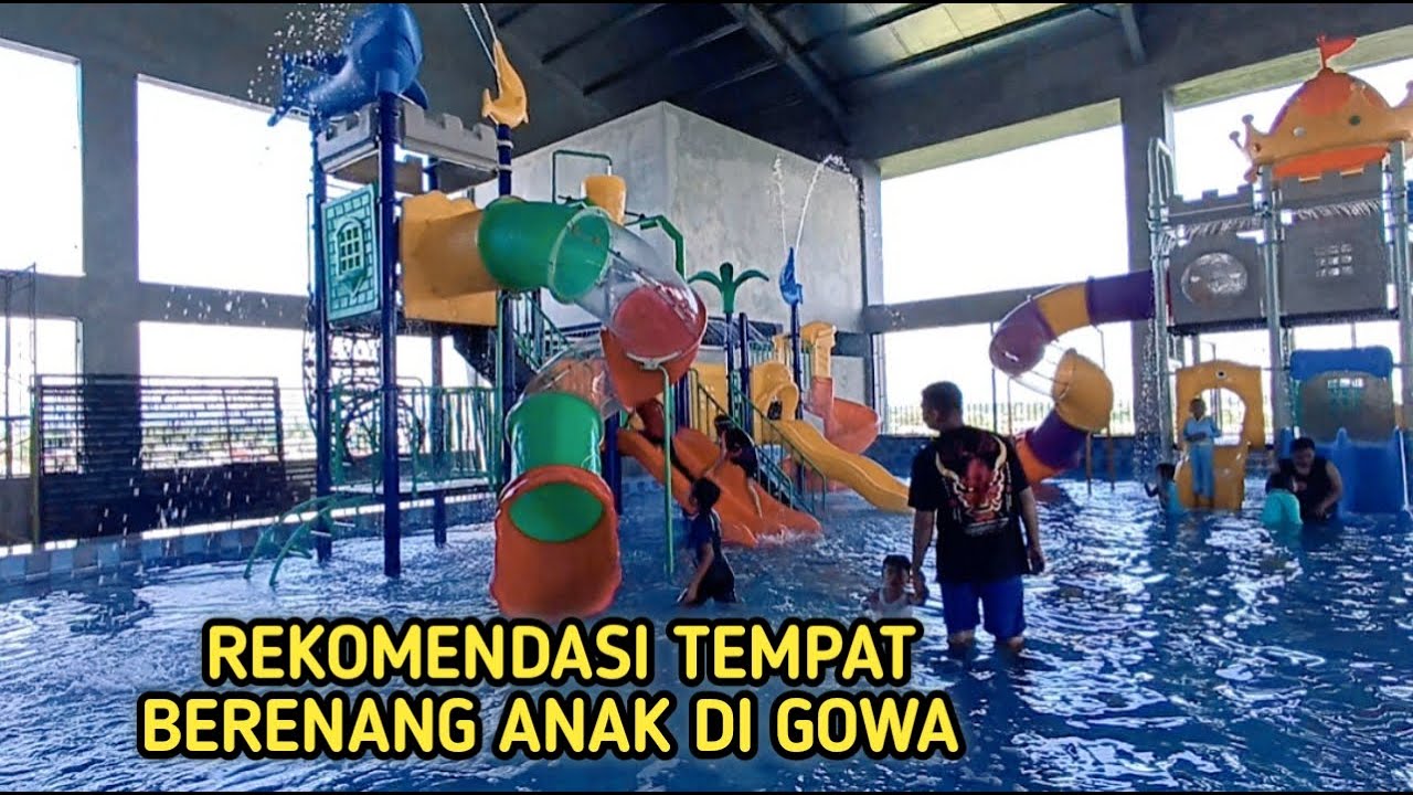 KOLAM RENANG PERTAMA DI GRAND TOSERBA HERTASNING GOWA SULSEL