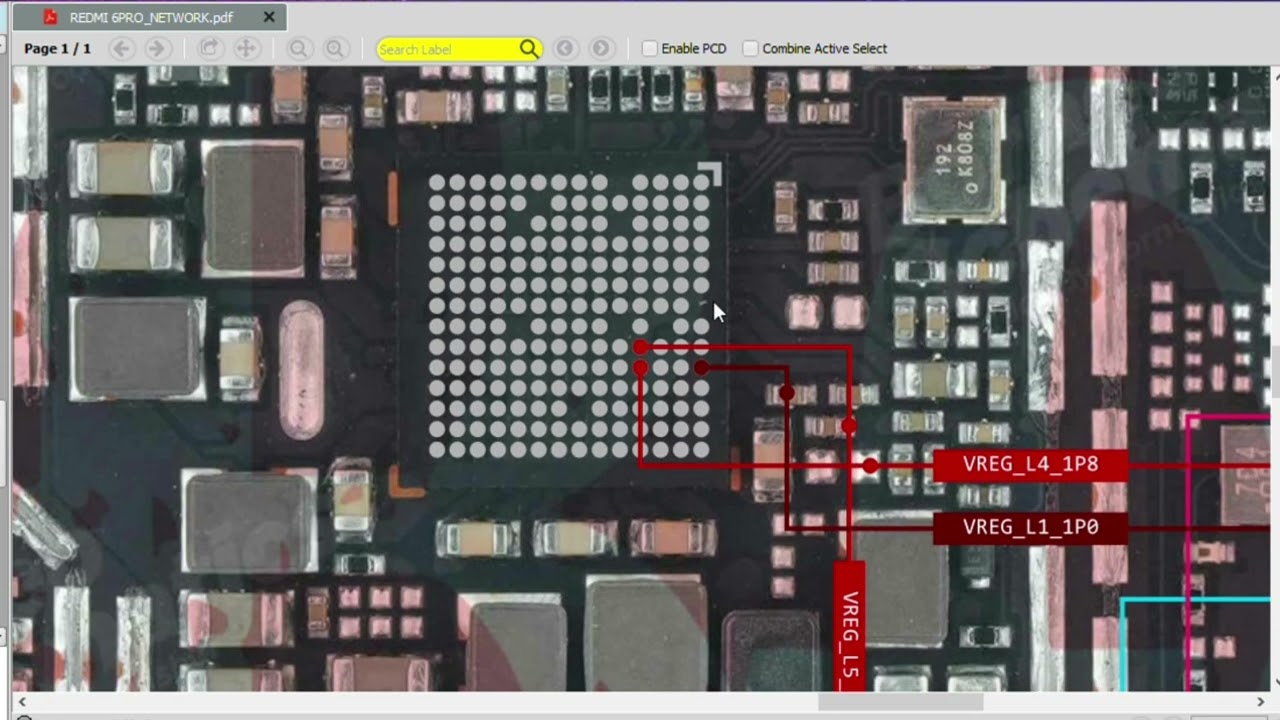 Xiaomi redmi 6 pro network solution/ Borneo schematic and hardware solution