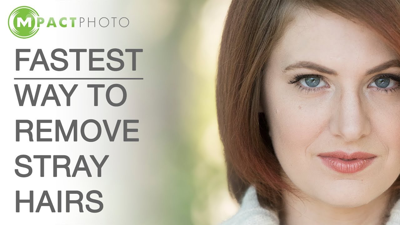 Remove Stray Hairs Quickly   Adobe Photoshop CC 2017   Dust and Scratches