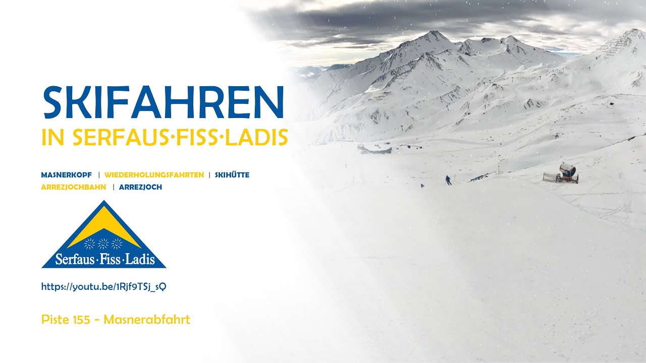 Serfaus Fiss Ladis - Piste 155 (rot) - Masnerabfahrt