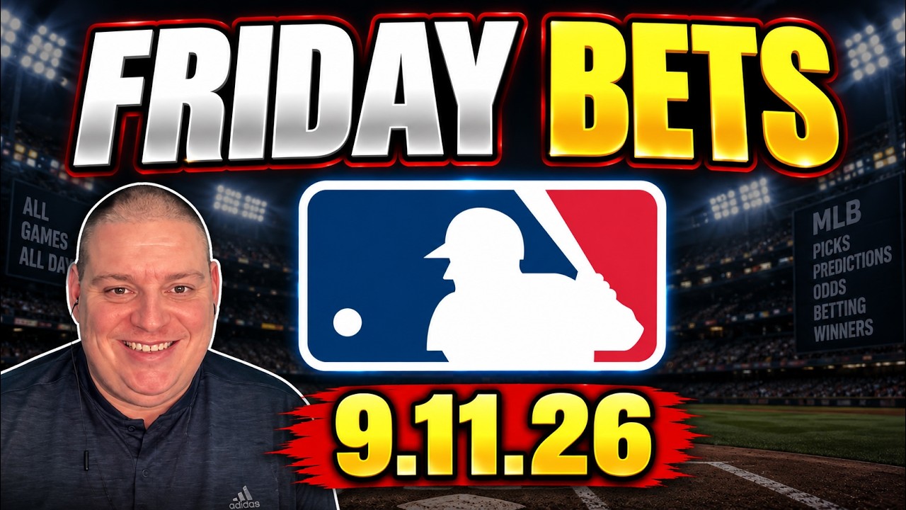 Friday MLB Picks - 9/11/26 l Craig Trapp MLB Betting Picks & Predictions