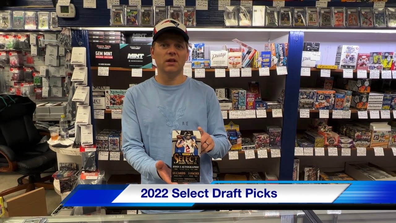 2022 Panini Select Draft Picks Football Box Break