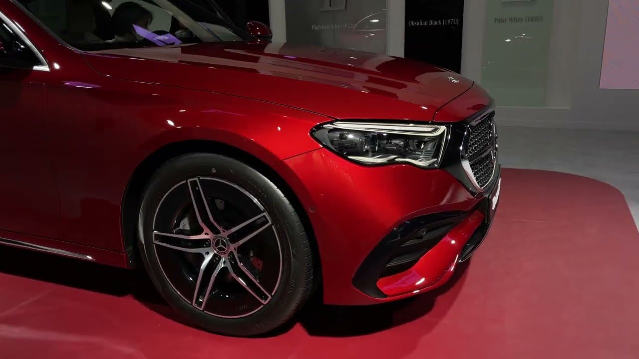 'ALL-NEW' Mercedes E300 AMG I Korean Premiere I 신형 벤츠 E300 AMG 출시 I Hyacinth Red (P7) #e300amg