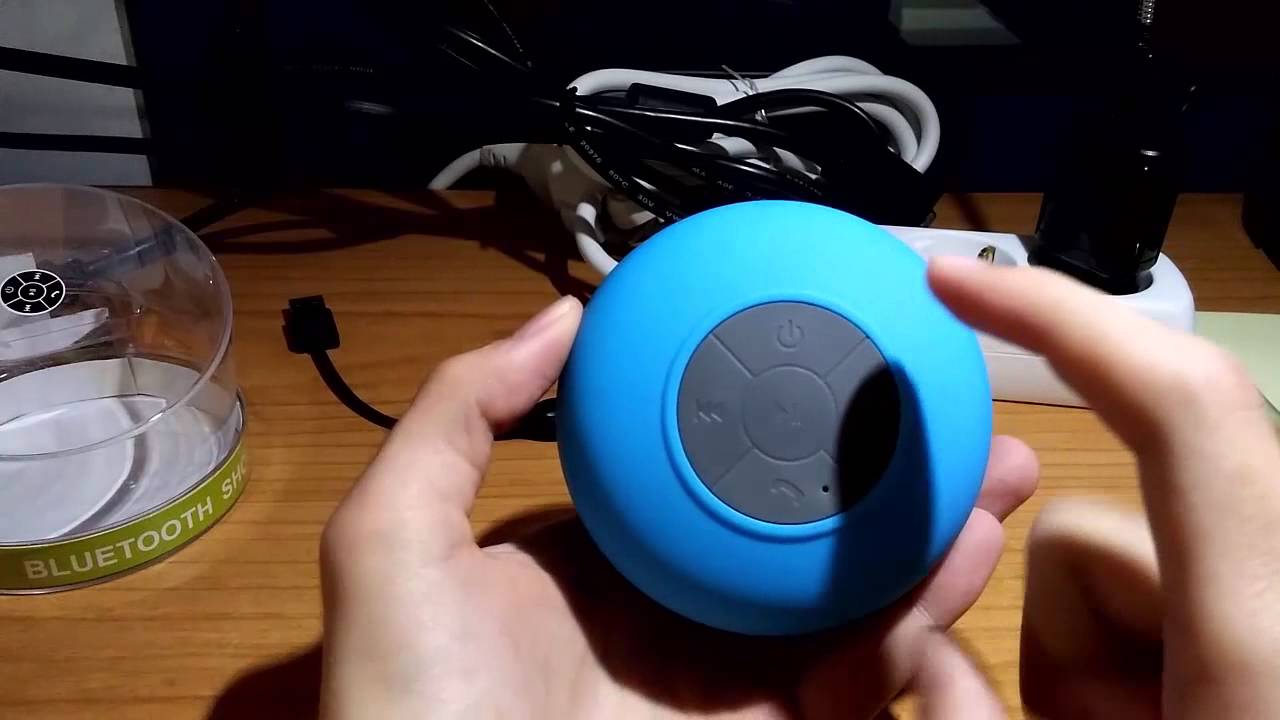 Compras en China: Altavoz bluetooth BTS-06 resistente al agua por 10$