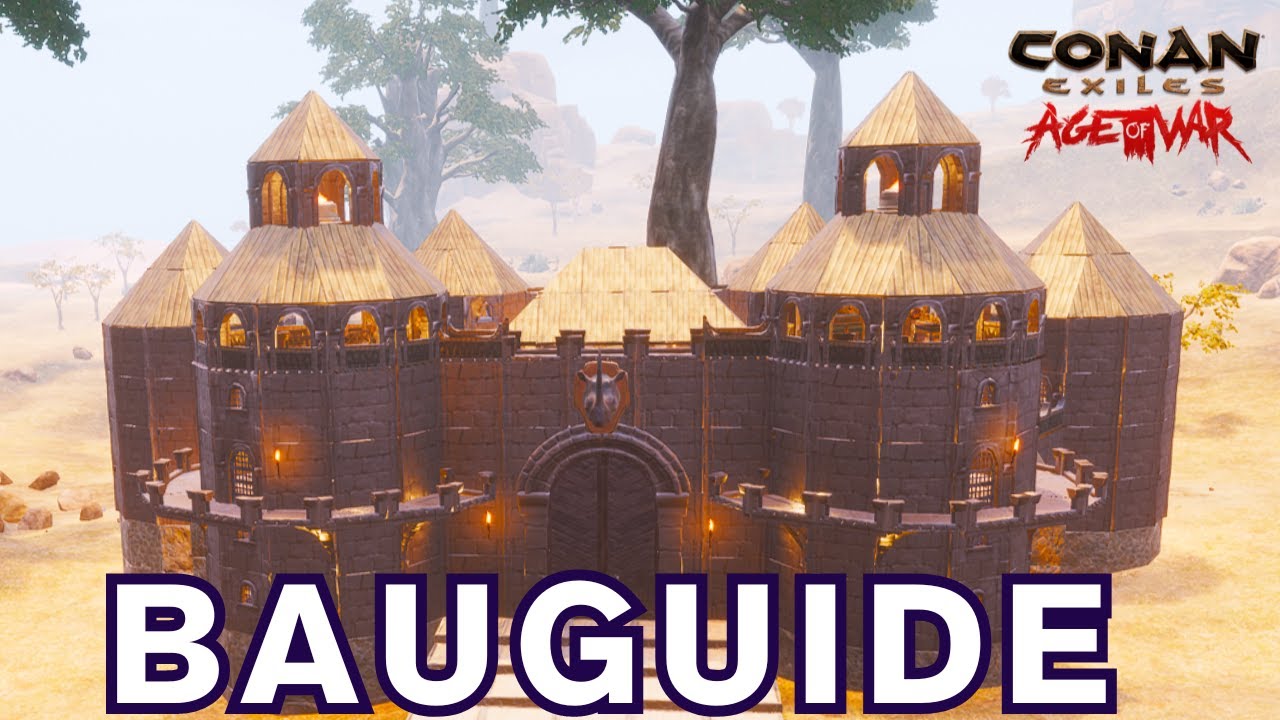 Ein runde Festung bauen | Conan Exiles Anfänger Guide 2024 | Teil 18