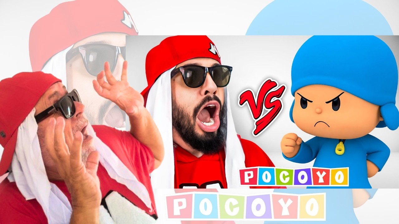 Pocoyo Vs. Mussa - Batalha de Rima - React MussaPai