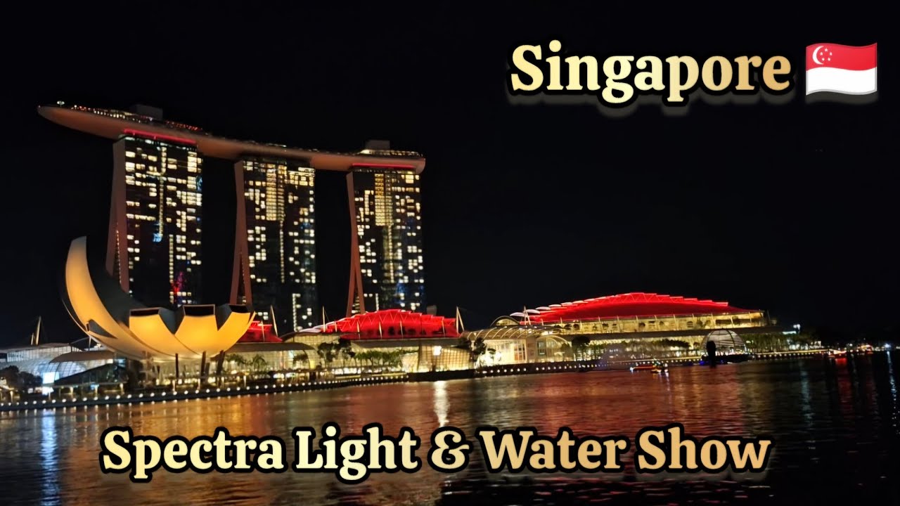 Spectra at Marina Bay Sands Just Turned the Night Sky Into Pure Magic 🌌✨ Singapore 