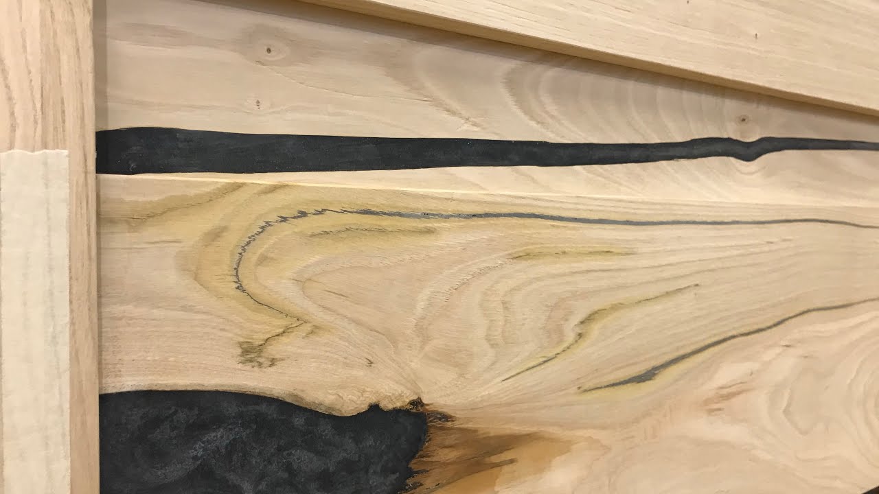 English Chestnut and Epoxy Resin Bed Part 1