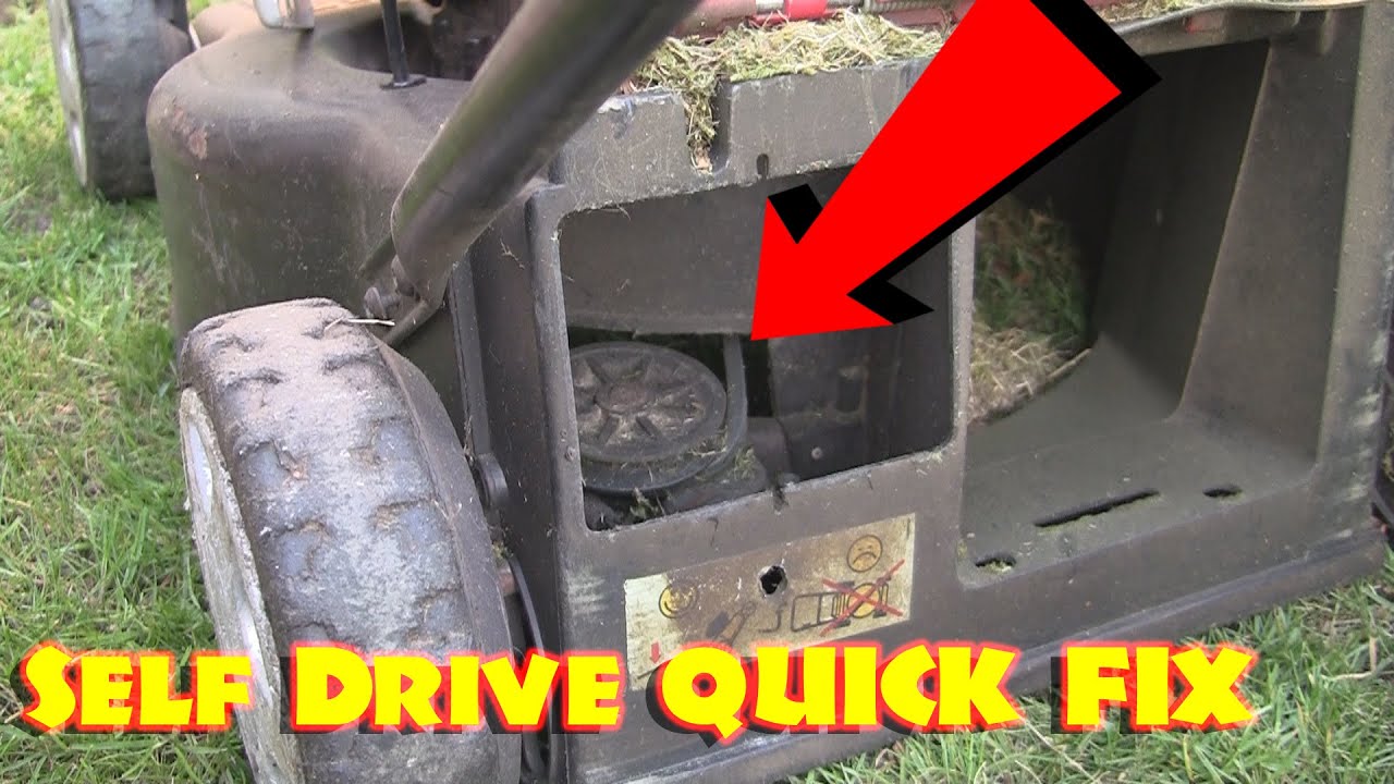 Petrol Lawnmower Self Drive Not Working - Quick Fix