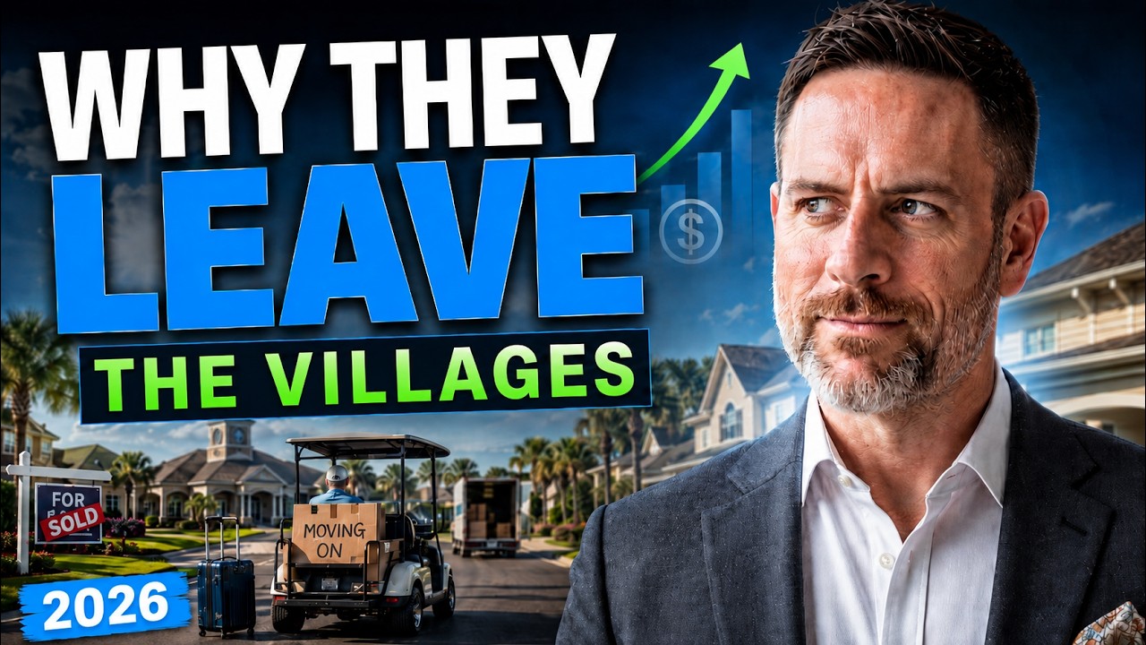 Почему люди по-тихому уезжают из The Villages, Флорида, в 2026 году